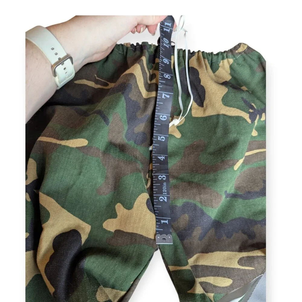 Kid's Handmade Camouflage Fatigues Long Sleeve Top & Pants Size Medium